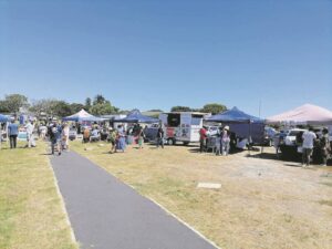 Market in the park delights