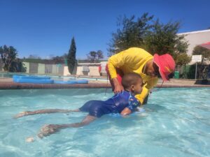 Making waves at Morningstar pool