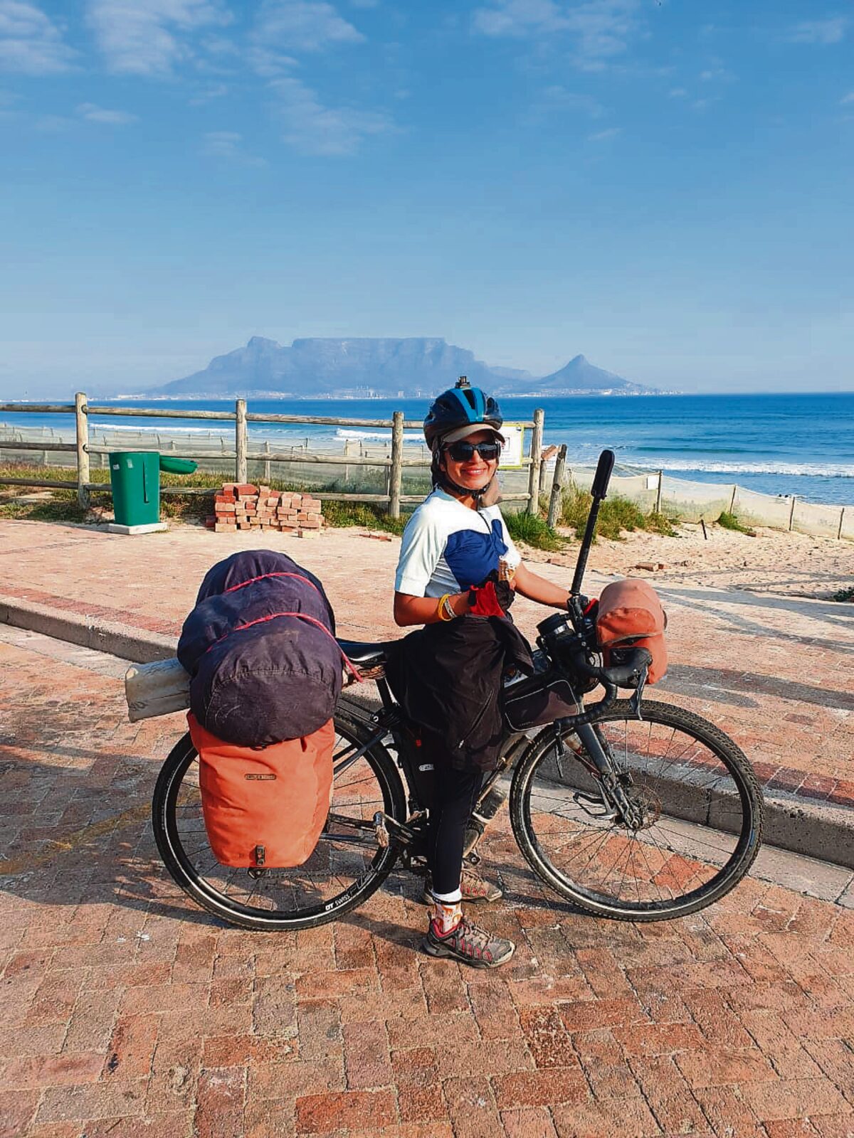 Meryem Belkihel’s incredible solo cycling journey through Africa continues to inspire