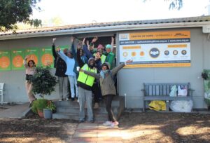 Work underway to convert taxi rank in Durbanville, Cape Town into a safe space for the homeless