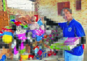 Guides collect toys for charity drive