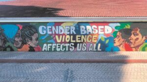 Empowering women: Women for change participants paint gender-based violence mural in Lentegeur