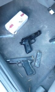 Fleeing driver arrested after colliding with bus