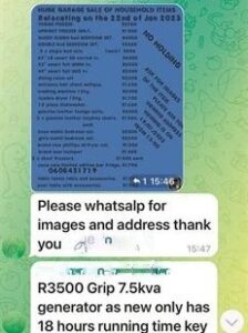 Man vang baie mense met slenter waarin hy goed verkoop wat hy nie besit nie