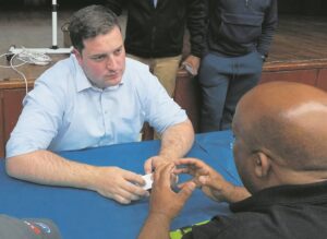 Mayor Hill-Lewis and representatives of all City of Cape Town directorates visit Kuils River