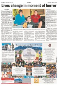 Ruan celebrates 25th birthday years after nearly drowning when he was four