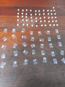 Vermeende dwelmsmous vasgetrek