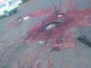 Potholes galore at sport club