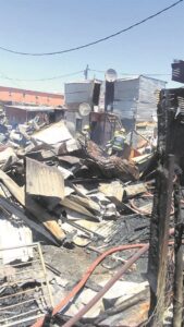 A ‘holiday’ heartbreak: fire destroys over 185 structures at an informal settlement in Cape Town