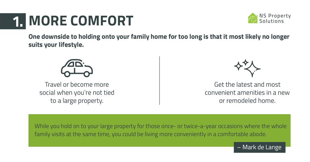 NS Property Solutions infographic.