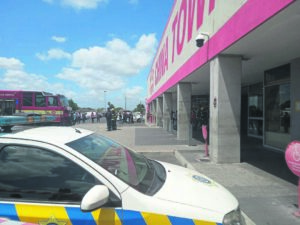 Brand breek uit by China Town in Voortrekkerweg