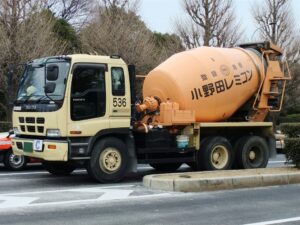 Man dies after cement truck knocks him down
