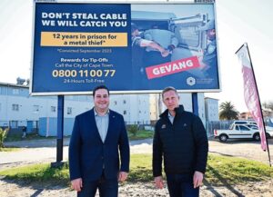 New billboards warn cable thieves