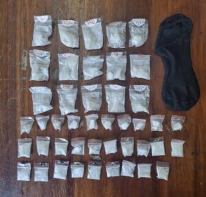 44 bags of cocaine sniffed out by K9 unit in Monte Vista