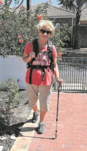 Inwoner stap ‘Red-’n-plaas-Camino’