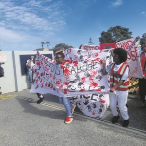 Peaceful picket launches Table View’s 16 Days of Activism campaign