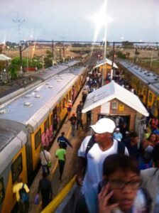 Derailed train caused massive delays