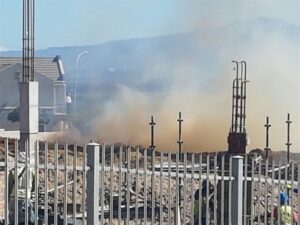 Fire breaks out in Plattekloof