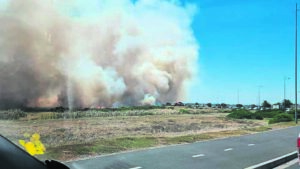 Fire which raged in Milnerton took firefighters two days to extinguish