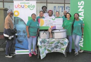 Support for local charity, Let Us Feed a Family, to support others