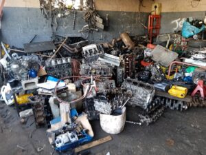 Chop shop parts valued R4 m