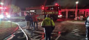 Riverglade fire not a concern