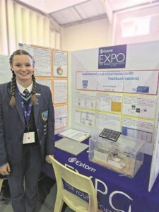 Jessica from Protea Heights Academy awarded the best young female scientist