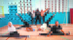 Dance group from Bonteheuwel on their way to compete in Gold Reef City