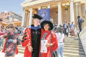 Faith makes her mark in the field of oceanography