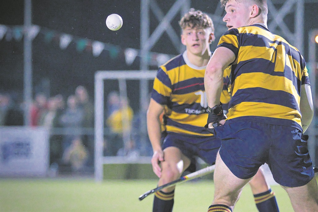 Die seunshokkie-premierspanne se wedstryd.