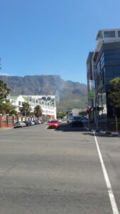 Fire breaks out on Table Mountain