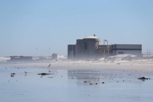 Unit 1 of the Koeberg Nuclear Power Station switched off