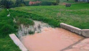 Gekraakte damwal ‘n gevaar