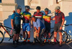 Dominee trap fiets na gemeente in Oos-Kaap