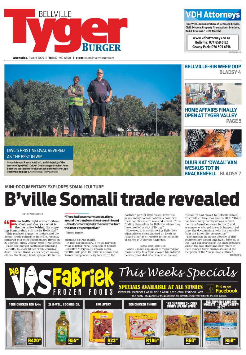 Tyger Burger Bellville E-edition – 09 April 2025