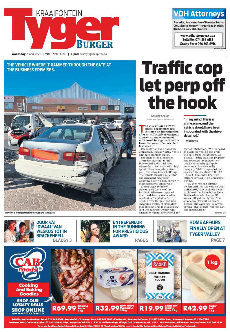 Tyger Burger Kraaifontein E-edition – 09 April 2025