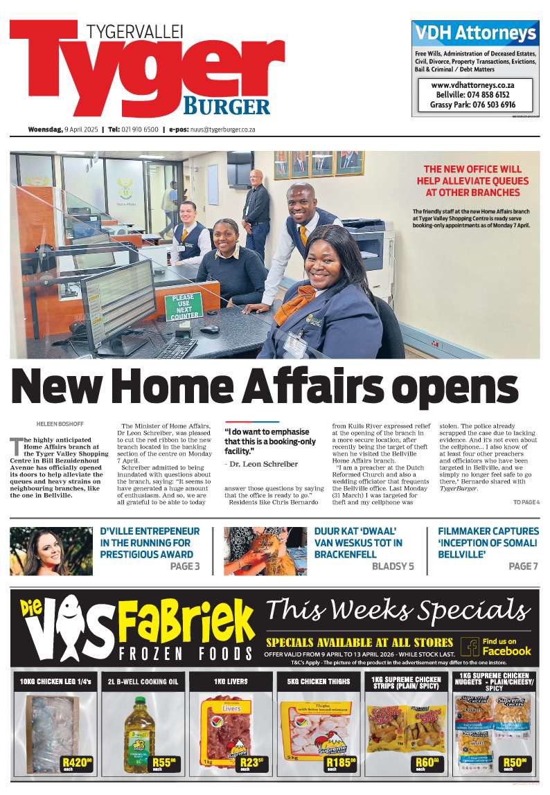 Tyger Burger Tygervallei E-edition – 09 April 2025