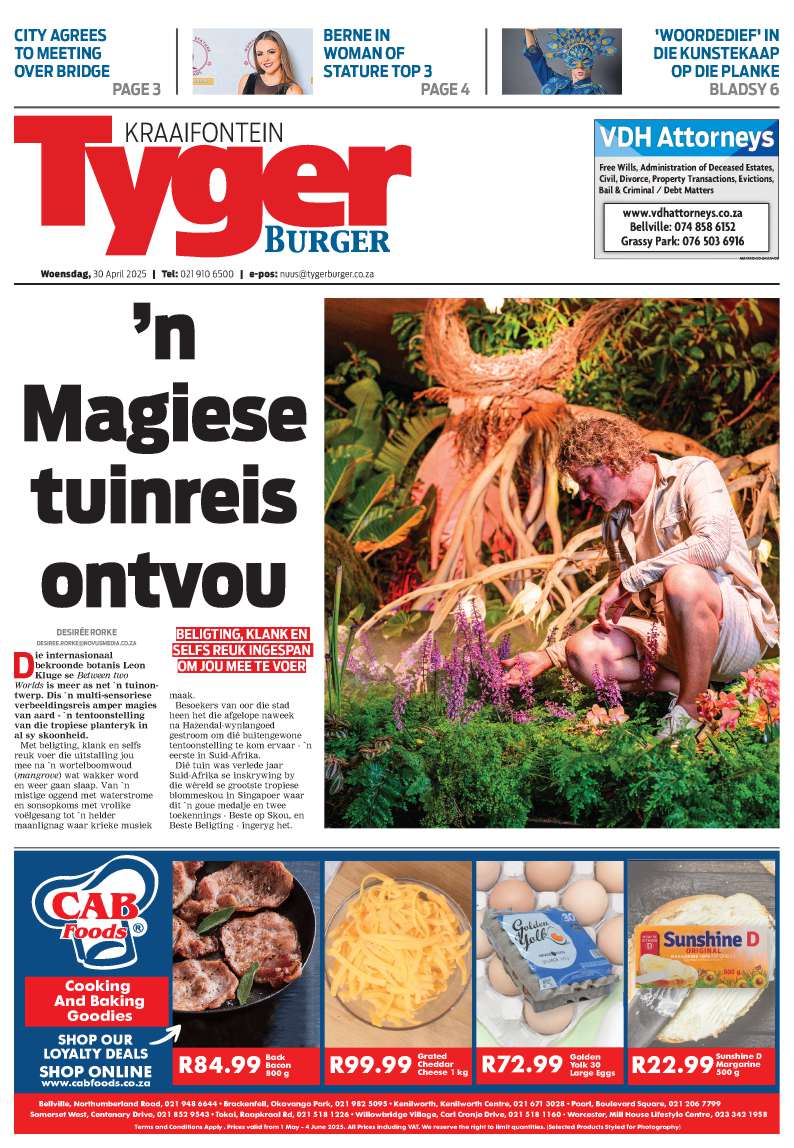 Tyger Burger Kraaifontein – E-Edition – 30 April 2025