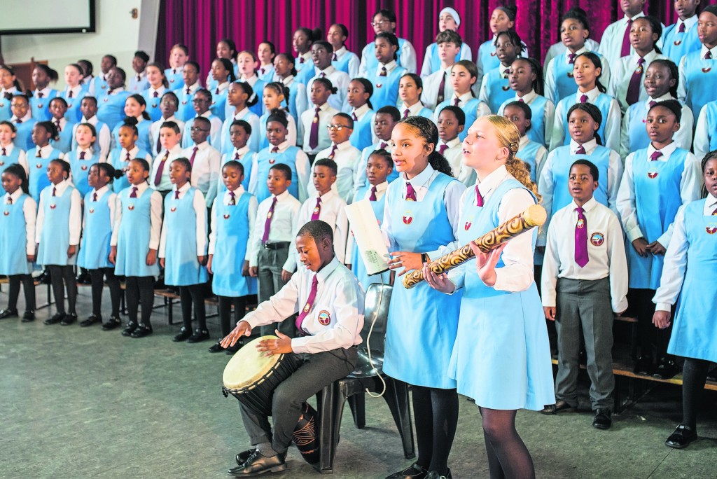 Table View Primary School se senior koor is onder die finaliste in die afdeling vir prestige laerskoolkore.