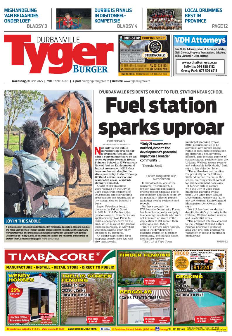 TygerBurger Durbanville E-Edition 18 June 2025