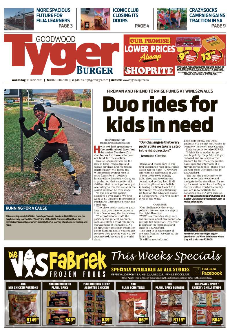 TygerBurger Goodwood E-Edition 18 June 2025