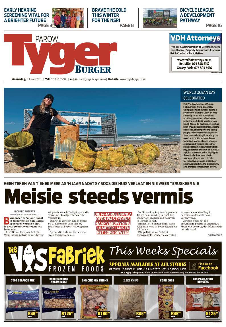 TygerBurger Parow E-Edition 11 June 2025