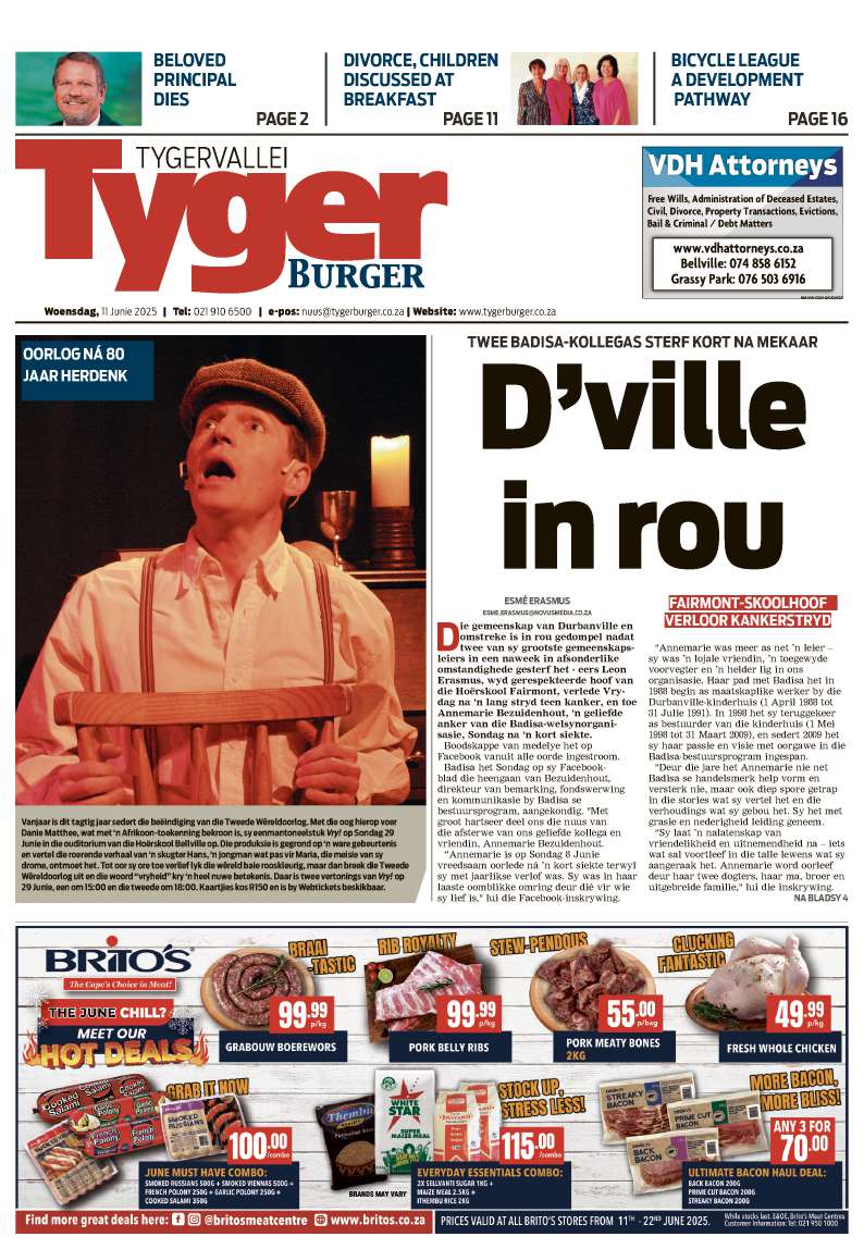 TygerBurger | Tygervalley E-Edition 11 June 2025