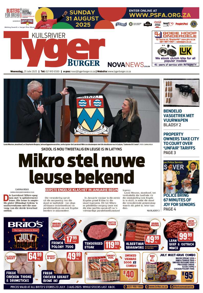 TygerBurger Kuilsrivier E-Edition 23 July 2025