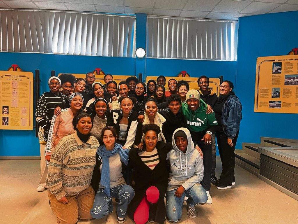 A group of Grade 11 students from nine different high schools gathered at the Goodwood Library for the BANAM Memory Programme. 
PHOTO: Jo Fourie