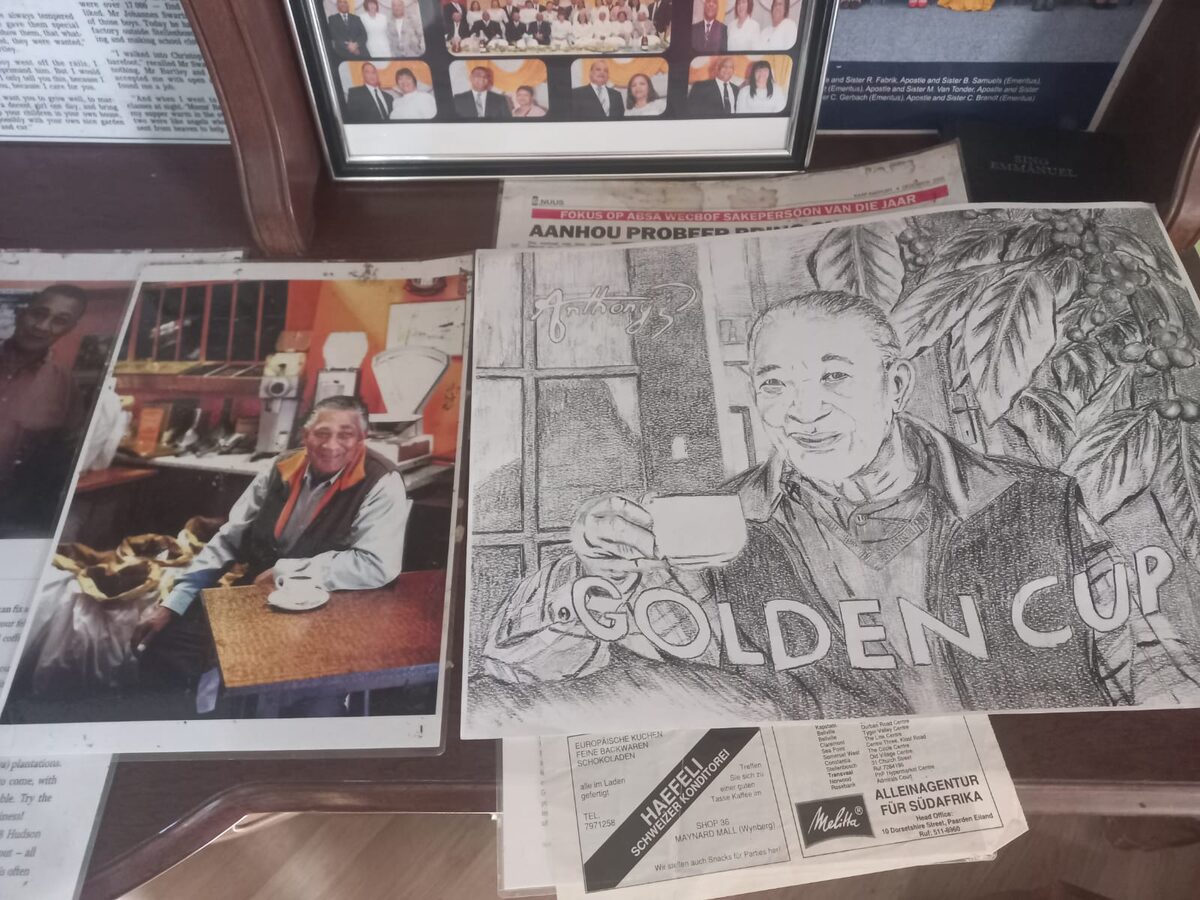 The popular coffee shop, the Golden Cup, was immortalised in newspaper and magazine articles and art over the years.