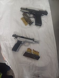 Two arrested in Kraaifontein for illegal firearms and drug possession