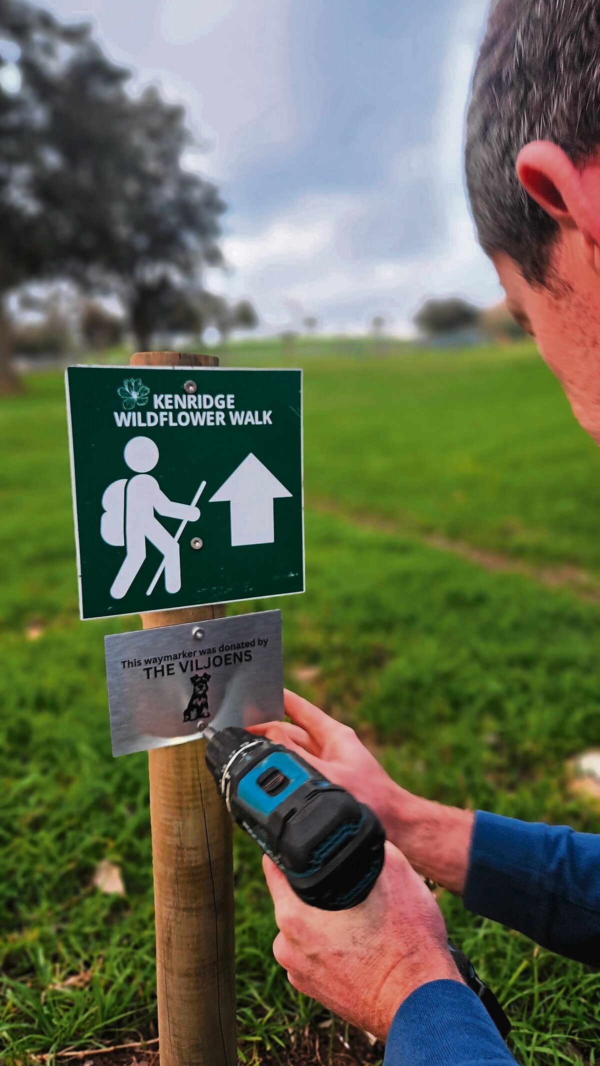 Route markers can be sponsored by donating R600.