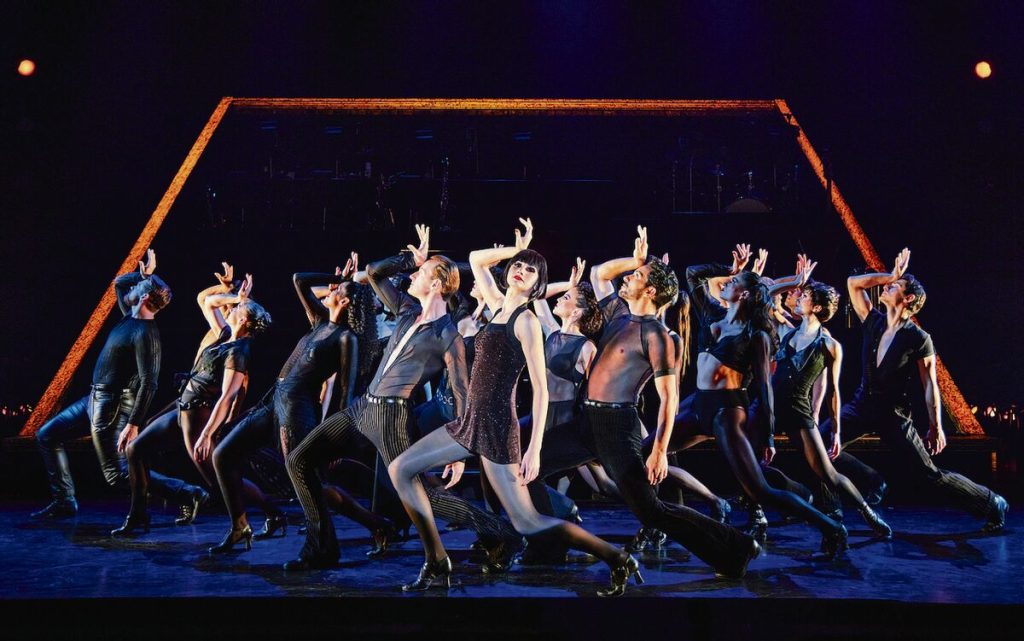 Kailin Brown as Velma Kelly and company in Chicago. PHOTO: Jeremy Daniel
