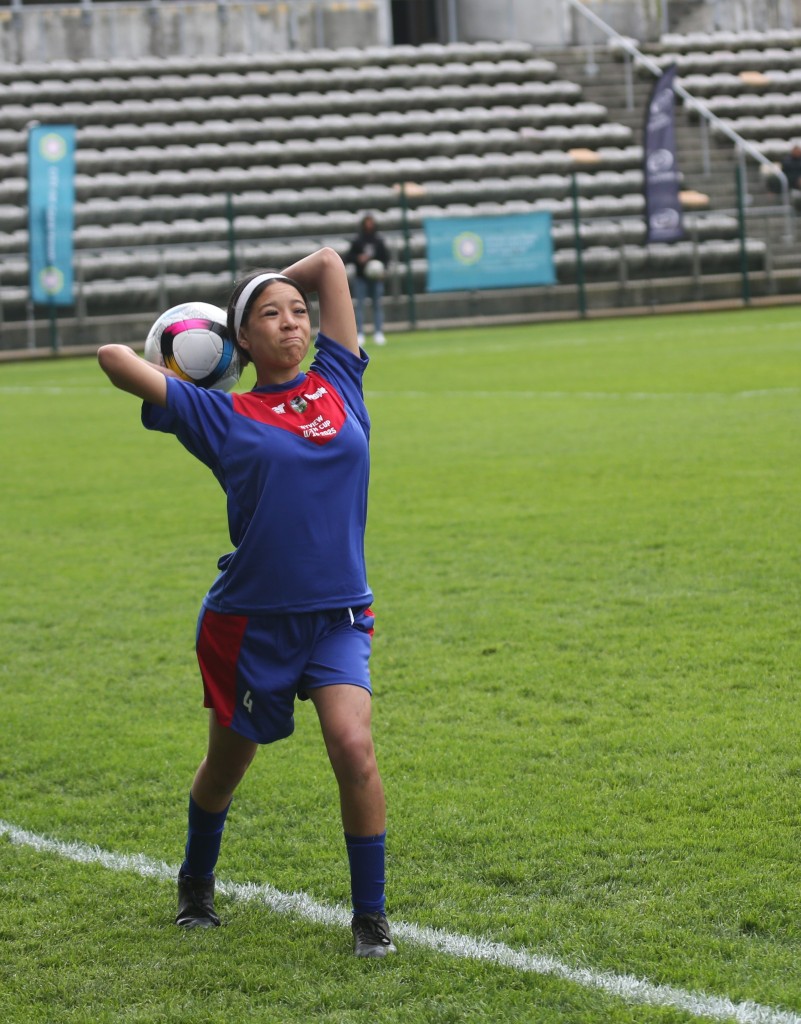 WP Media, publishers of TygerBurger, People's Post and City Vision sponsored Rygate Invitational Ladies kit. They locked horns with Mitchells Plain LFA ladies. The two sides played a 1-1 stalemate. Photo: Cecilia Hume.